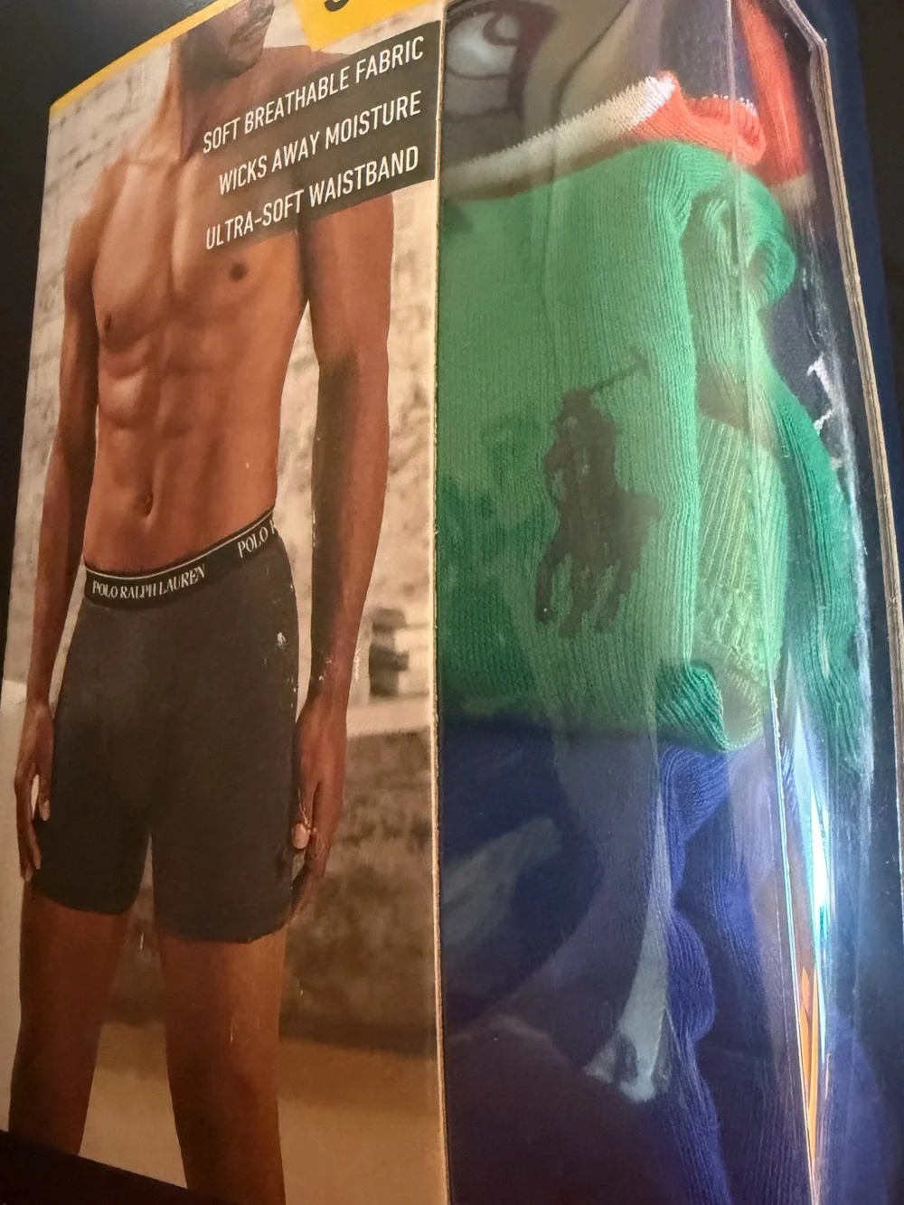 Polo Ralph Lauren 3 Classic Fit Boxer Briefs Mens size M-NWT